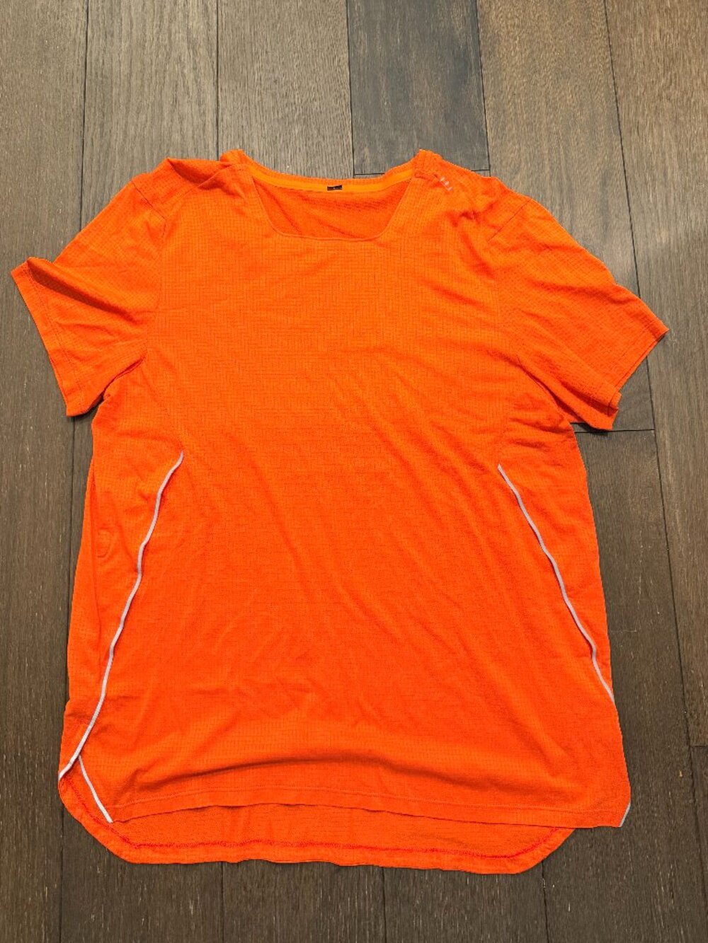 lululemon Men's Fast and Free Tee- Size Medium- Orange